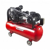 Raider 089404 Compresor aer butelie 270l, 7.5kW, 380V, 900l/min, transmisie curea