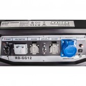 Raider 090108 Generator monofazat pe benzina Raider 7.5 kW, Pornire electrica, 96 dB, Portabil
