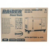 Raider 090115 Generator Diesel 10kW , 230V 380V pornire electrica si ATS 