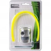Raider 110340 Cap pentru motocoasa, Aluminiu, cu 4 fire, diametru 2-3 mm