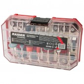 Raider 138407 Set 227 accesorii pentru mini polizor drept in cutie
