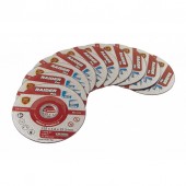 Raider 160152 Set 10 discuri taiat inox Raider 125Ñ…1.0Ñ…22.2mm, A60T