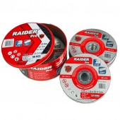 Raider 160160 Set 50 discuri taiat metal 125Ñ…1.0x22.2mm A60T in cutie metal