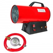 Raider 450202 Aeroterma pe gaz 10KW cu furtun si regulator