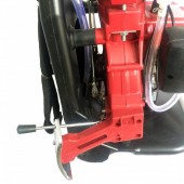 Raider 98101 Atomizor cu motor si pompa booster Raider RD-KMD02, rezervor 14L, inaltime pulverizare 10m, 3 CP