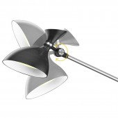 Rebel LEC-KOM1025 Lampa de podea led 12w+3w rebel