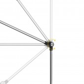 Rebel LEC-KOM1025 Lampa de podea led 12w+3w rebel