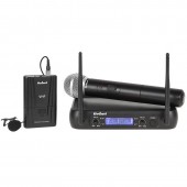 Rebel LEC-MIK0142 Set doua microfoane (mana + clip) vhf rebel