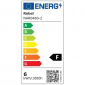 Rebel LEC-NAR0460-2 Lampa cu lupa 5 dioptrii 6w rebel