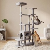 Rebel LEC-RA-1008 Ansamblu de joaca pisici 75x40x152 cm rebel animals
