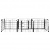Rebel LEC-RA-1206 Tarc modular pentru caini 8 panouri 80x60 cm rebel anim