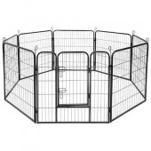 Rebel LEC-RA-1207 Tarc modular pentru caini 8 panouri 80x80 cm rebel anim