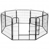 Rebel LEC-RA-1207 Tarc modular pentru caini 8 panouri 80x80 cm rebel anim