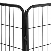 Rebel LEC-RA-1207 Tarc modular pentru caini 8 panouri 80x80 cm rebel anim