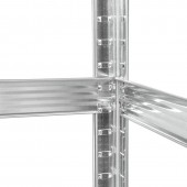 Rebel LEC-RB-1254 Raft metalic de colt 5 polite 180x70x40 875kg rebel