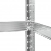Rebel LEC-RB-1255 Raft metalic 5 polite mdf 150x70x30 750kg rebel