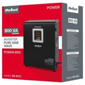 Rebel LEC-RB-4012 Ups centrale termice sinus pur 800va 500w 12v rebel 