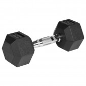 Rebel LEC-RBA-2325-04 Gantere dumbbell hex fonta cauciucata 2x4kg rebel activ