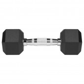 Rebel LEC-RBA-2325-04 Gantere dumbbell hex fonta cauciucata 2x4kg rebel activ