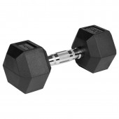 Rebel LEC-RBA-2325-10 Gantere dumbbell hex fonta cauciucata 2x10kg rebel acti