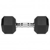 Rebel LEC-RBA-2325-10 Gantere dumbbell hex fonta cauciucata 2x10kg rebel acti