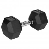 Rebel LEC-RBA-2325-12.5 Gantere dumbbell hex fonta cauciucata 2x12.5kg rebel ac