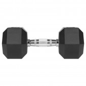 Rebel LEC-RBA-2325-12.5 Gantere dumbbell hex fonta cauciucata 2x12.5kg rebel ac