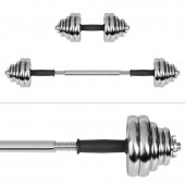 Rebel LEC-RBA-2326-30 Gantere reglabile cu valiza total 30kg rebel active