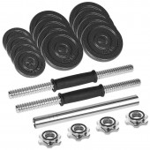 Rebel LEC-RBA-2327-15 Gantere reglabile cu valiza total 15kg rebel active