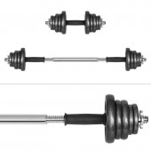 Rebel LEC-RBA-2327-20 Gantere reglabile cu valiza total 20kg rebel active