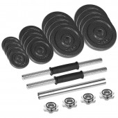 Rebel LEC-RBA-2327-30 Gantere reglabile cu valiza total 30kg rebel active