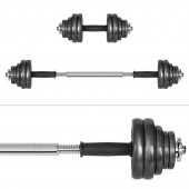 Rebel LEC-RBA-2327-30 Gantere reglabile cu valiza total 30kg rebel active