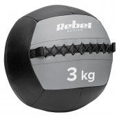 Rebel LEC-RBA-3107-3 Minge medicinala pentru exercitii 3 kg rebel active