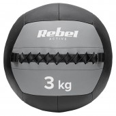 Rebel LEC-RBA-3107-3 Minge medicinala pentru exercitii 3 kg rebel active