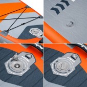 Rebel LEC-RBA-4507-OR Placa sup gonflabila 335x84x15 cm rebel active