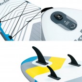 Rebel LEC-RBA-4507-WH Placa gonflabila stand up paddle sup rebel active