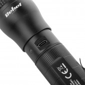 Rebel LEC-URZ0927-1 Lanterna aluminiu 10w cu acumulator 2200mah rebel