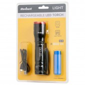 Rebel LEC-URZ0927-1 Lanterna aluminiu 10w cu acumulator 2200mah rebel