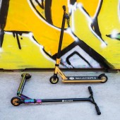Rebel LEC-ZAB0120G Trotineta acrobatii skater pro gold rebel