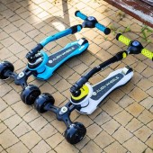 Rebel LEC-ZAB0122G Trotineta 3 roti alien wheels green rebel
