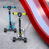 Rebel LEC-ZAB0122G Trotineta 3 roti alien wheels green rebel