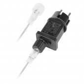 Rebel LEC-ZAR0476-2 Perdea 650 led-uri ip44 alb rece 10m rebel