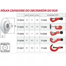 Rola de schimb pentru cleste taiat tevi, Yato YT-22313