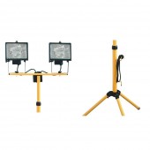 SAL FLS 2/500 Reflector cu stativ, becuri cu halogen 2 x 400 W, Sal FLS 2/500