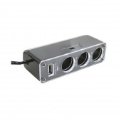 SAL SA 023 Distribuitor priză brichetă, Sal 023, 3 prize 12VDC + 1xUSB