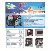 SENCI SC-8000DE Generator de curent Senci SC-8000DE, 7000W, 230V, diesel, AVR, demaraj electric