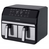 Sencor LEC-S-SFR9500SS Friteuza dubla airfryer 2x4 l 1700w vitafryer sencor