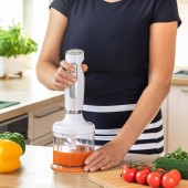 Sencor LEC-S-SHB4378WH Set blender de mana 2 viteze 800w alb sencor