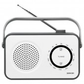 Sencor LEC-S-SRD2100W Radio portabil am/ fm cauciucat alb sencor