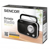 Sencor LEC-S-SRD210BS Radio portabil negru sencor